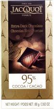Шоколад Jacquot Плитка горький шоколад 95% 80 г