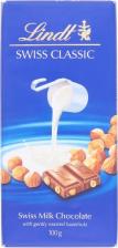 Lindt Шоколад швейцарский молочный с обжаренным цельным фундуком, 100г – фото 3
