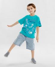 Шорты для мальчика Button Blue Шорты 124BBBMC60041000, синий, 122