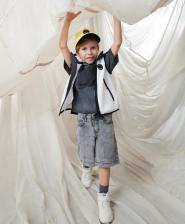 Шорты для мальчика Gulliver Шорты 12406BMC6006, серый, 116