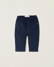 Штанишки для малыша Zippy Брюки для маленького мальчика из вельвета, 100% хлопок, темно-синий