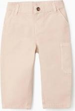 Штанишки для малыша Zippy Детские брюки из саржи с карманами-карго, бежевый