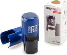 Штемпельная продукция GRM Стандартный штамп Штамп отк-2 тип-012, на автоматической оснастке r17, диаметр 13-17 мм, оттиск синий, корпус синий + чёрный 211123001-012
