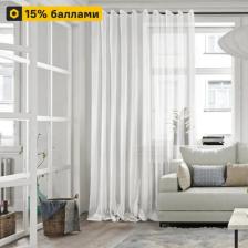 Штора Amazon Тюль 1 м/п 1672 сетка 300 см цвет белый