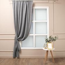 Штора Amore Mio Штора канвас серая 160х260 см (98565)