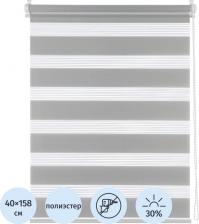 Штора Decofest Штора рулонная А0000030629 40х160 см бейс серая
