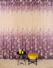 Штора Dekotex Тюль для гостиной Декотекс Адела indigo-300-240