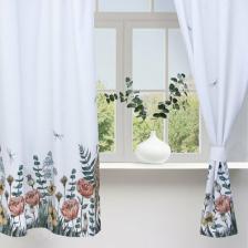 Штора Этель Комплект штор д/кухни с подхватами "Kitchen collection" 145х180см-2 шт, 100% п/э