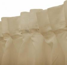 Штора Mona Liza Тюль вуаль бежевый 270х300 см