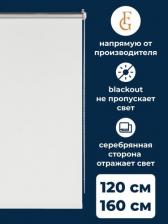 Штора Prakto Рулонная штора Blackout Silver 4620007794489