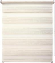 Штора Уют Рулонная штора день ночь Люрекс кремовый 120 х 160 см