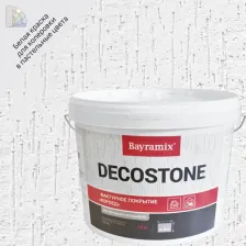 Штукатурка Bayramix Декоративное покрытие короед Decostone DS 001 M 15 кг