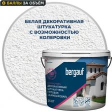 Штукатурка Bergauf Готовая декоративная акриловая штукатурка камешковая Crystal Pasta 25 кг