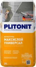 Штукатурка Plitonit Штукатурка цементная Максислой Универсал 25 кг