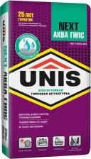 Штукатурка Unis Штукатурка гипсовая Next Аква гипс 25 кг