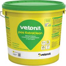 Штукатурка Vetonit Штукатурка фасадная Weber.pas ExtraClean силикатно-силиконовая короед 2 мм база 100А белая 25 кг