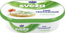 Сыр Савушкин Сыр творожный Sveza с зеленью 60%, 150 г