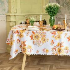 Скатерть Доляна Скатерть Duckling 149х250 см, 100% хл, рогожка 164 г/м2
