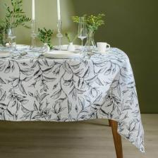 Скатерть Доляна Скатерть Plant leaves 146х110 см, 100% хл, рогожка 164 г/м2 9322526