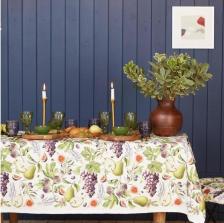 Скатерть Этель Скатерть Фруктовый сад 149х180см, 100% хлопок, саржа 190 г/м2