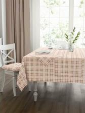 Скатерть Guten Morgen Набор кухонный розовый скатерть салфетки 140х150 см 40х40 см 4 шт