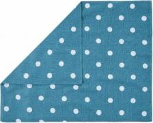 Скатерть Guten Morgen Набор подставок под приборы Рогожка, Горох синий, комби ) СС-Гсин -35-45-2