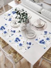 Скатерть JoyArty Комплект салфеток "Фон с васильками" для сервировки стола