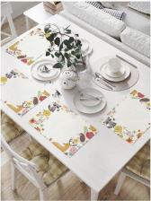 Скатерть JoyArty Комплект салфеток "Лесные звери" для сервировки стола