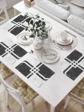 Скатерть JoyArty Комплект салфеток "Мраморная плитка" для сервировки стола 32х46 см, 4шт