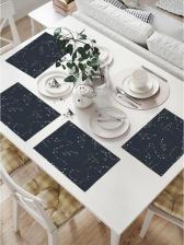 Скатерть JoyArty Комплект тканевых салфеток для сервировки стола "астрологическая карта", 32x46 см, 4 шт. np_35281