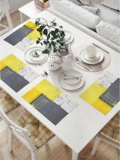 Скатерть JoyArty Комплект тканевых салфеток для сервировки стола "лоскутный гранж", 32x46 см, 4 шт. np_34712 – отличный подарок, который точно понравится вашим родным