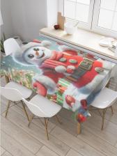 Скатерть JoyArty Комплектация: тканевая скатерть 120х145 см. Материал: сатен; состав: полиэстер 100%. Плотность: 175 гр/кв.м. Скатерть с фотопечатью - идеальный 4610230823193