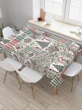 Скатерть JoyArty Комплектация: тканевая скатерть 120х145 см. Материал: сатен; состав: полиэстер 100%. Плотность: 175 гр/кв.м. Скатерть с фотопечатью - идеальный 4610230823247