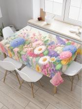 Скатерть JoyArty Комплектация: тканевая скатерть 120х145 см. Материал: сатен; состав: полиэстер 100%. Плотность: 175 гр/кв.м. Скатерть с фотопечатью - идеальный 4610230824145