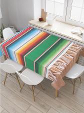 Скатерть JoyArty Комплектация: тканевая скатерть 180х145 см. Материал: сатен; состав: полиэстер 100%. Плотность: 175 гр/кв.м. Яркая скатерть на обеденный стол поможет 4620093448969