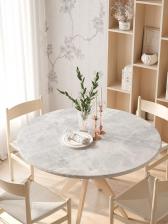 Скатерть JoyArty Круглая кухонная скатерть на резинке, на круглый стол диаметром 105-120 см 4610212479455