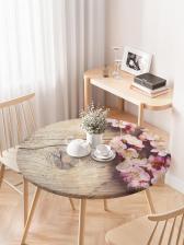 Скатерть JoyArty Круглая кухонная скатерть на резинке, на круглый стол диаметром 75-100 см 4610212588577