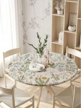 Скатерть JoyArty Скатерть на кухонный стол Полевой гербарий, круглая на резинке, диаметр 105-120 см frtc_27699_140x140 предназначена для дома. Изготовлена из прочной