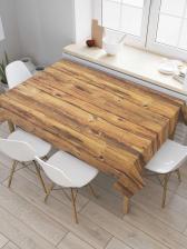 Скатерть JoyArty Скатерть прямоугольная "Классический забор" из сатена, 120x145 см