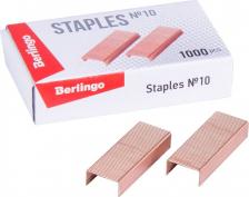 Скрепка/кнопка/скоба Berlingo Медные скобы для степлера