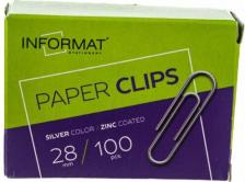 Скрепка/кнопка/скоба inФормат Оцинкованные скрепки