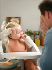 Слюнявчик Beaba нагрудник детский, силиконовый bavoir terracotta