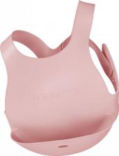 Нагрудник Minikoioi Нагрудник для кормления с тремя ремешками, с карманом Flexi Bib - Pinky Pink 0+