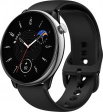 Смарт-часы Amazfit GTR Mini 43 mm Silver Case, Silicone Midnight Black