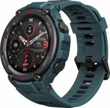 Смарт-часы Amazfit T-Rex Pro 48 mm Steel Blue Case, Silicone Steel Blue