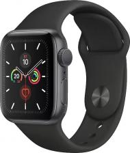 Смарт-часы Apple Watch SE (1st Gen) 44 mm Space Gray Aluminum Case with Black Sport Band