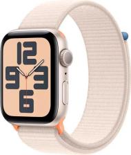 Смарт-часы Apple Watch SE (2nd Gen) 44 mm Starlight Aluminum Case with Starlight Sport Loop