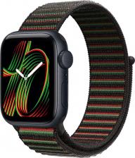 Смарт-часы Apple Watch SE (3nd Gen) 40 mm Midnight Aluminum Case with Black Unity - Unity Rhythm Sport Loop