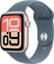 Смарт-часы Apple Watch SE (3nd Gen) 44 mm Starlight Aluminum Case with Anchor Blue Sport Band