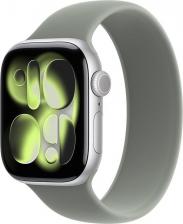 Смарт-часы Apple Watch Series 11 42 mm Silver Aluminum Case with Green Gray Solo Loop